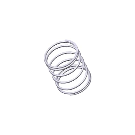 Approved Vendor Compression Spring, O=1.125, L= 1.38, W= .065 G309966219